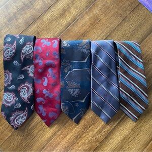 YSL & CHRISTIAN DIOR TIES BUNDLE